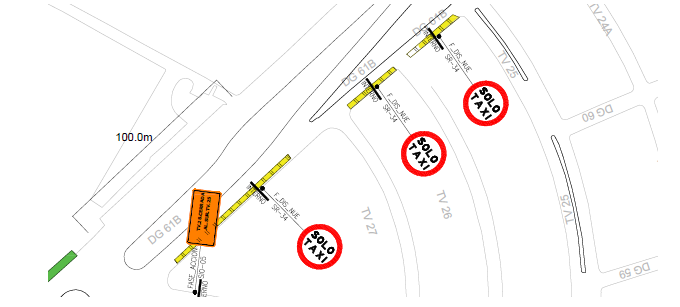 * La diagonal 61C entre carrera 27 y carrera 24