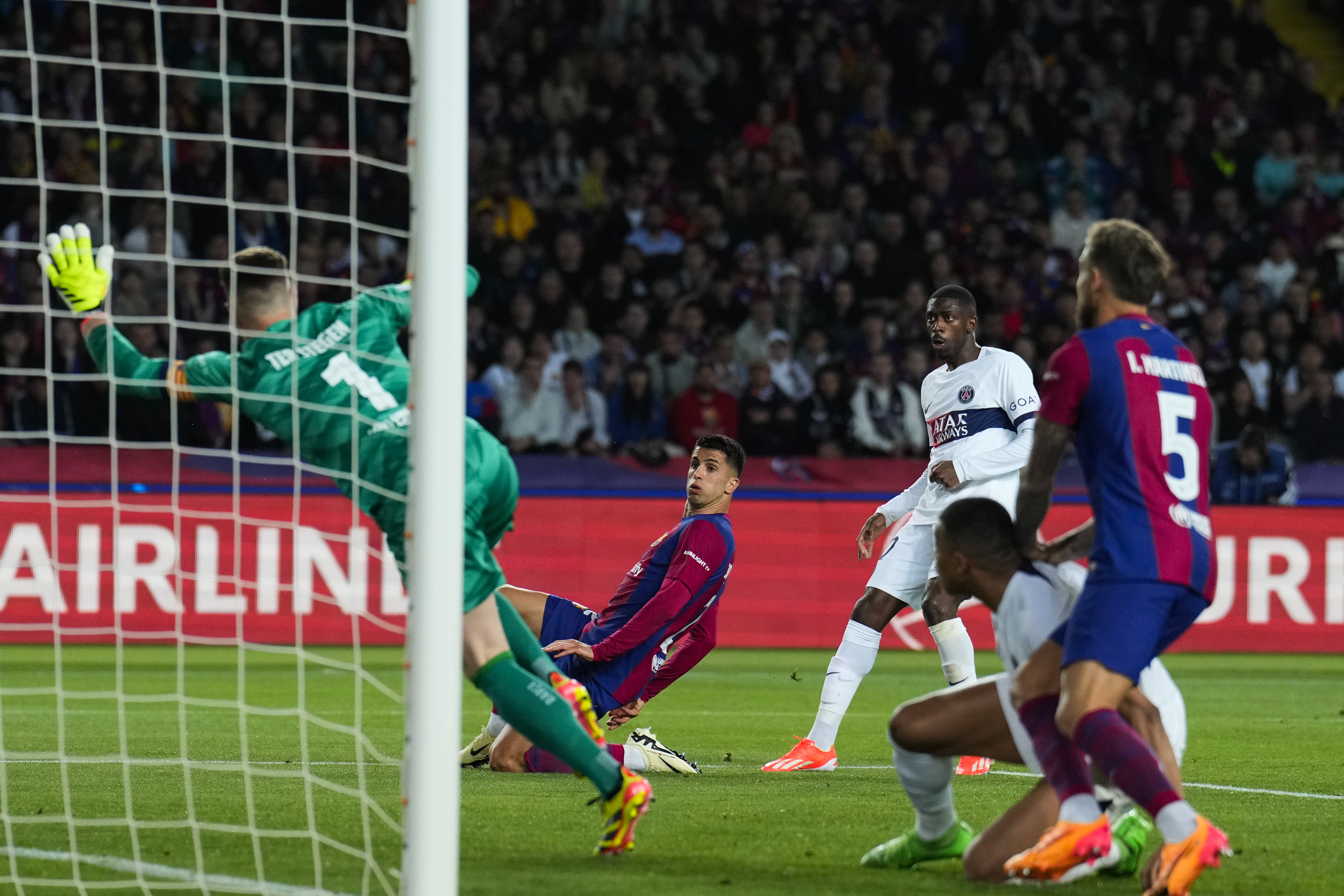 Champions League: PSG aplastó al Barcelona como visitante y se metió en semifinales