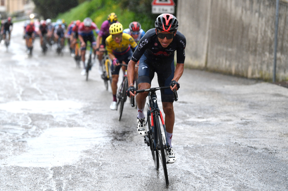 Egan Bernal fue el mejor colombiano en un día increíble en la Tirreno Adriático