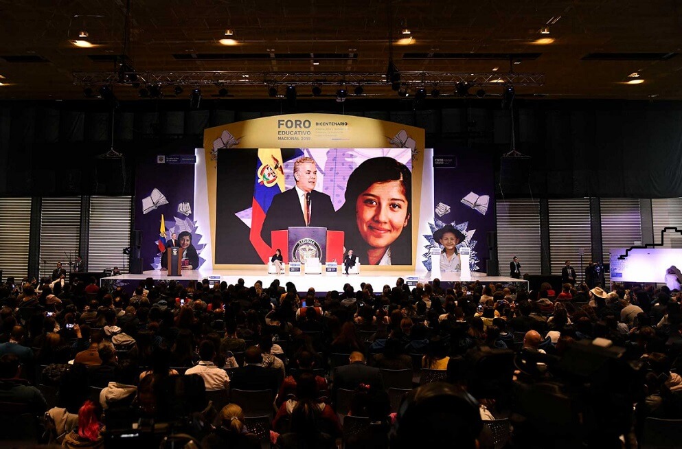 Foro Educativo Nacional reunió a educadores, directivos y Gobierno en Bogotá