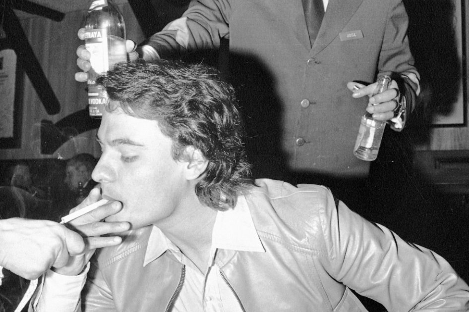 Juan Gabriel en una visita a Colombia el 27 de septiembre de 1974. / Archivo El Espectador. 