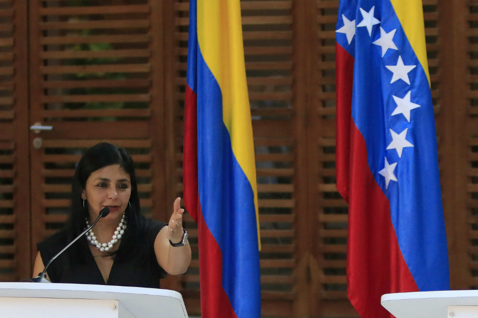 Top de frases menos diplomáticas y más incendiarias de la canciller venezolana Delcy Rodríguez