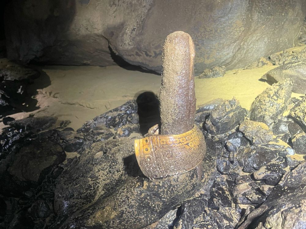 Creyeron que era basura, pero hallaron piezas arqueológicas de hace 5 siglos