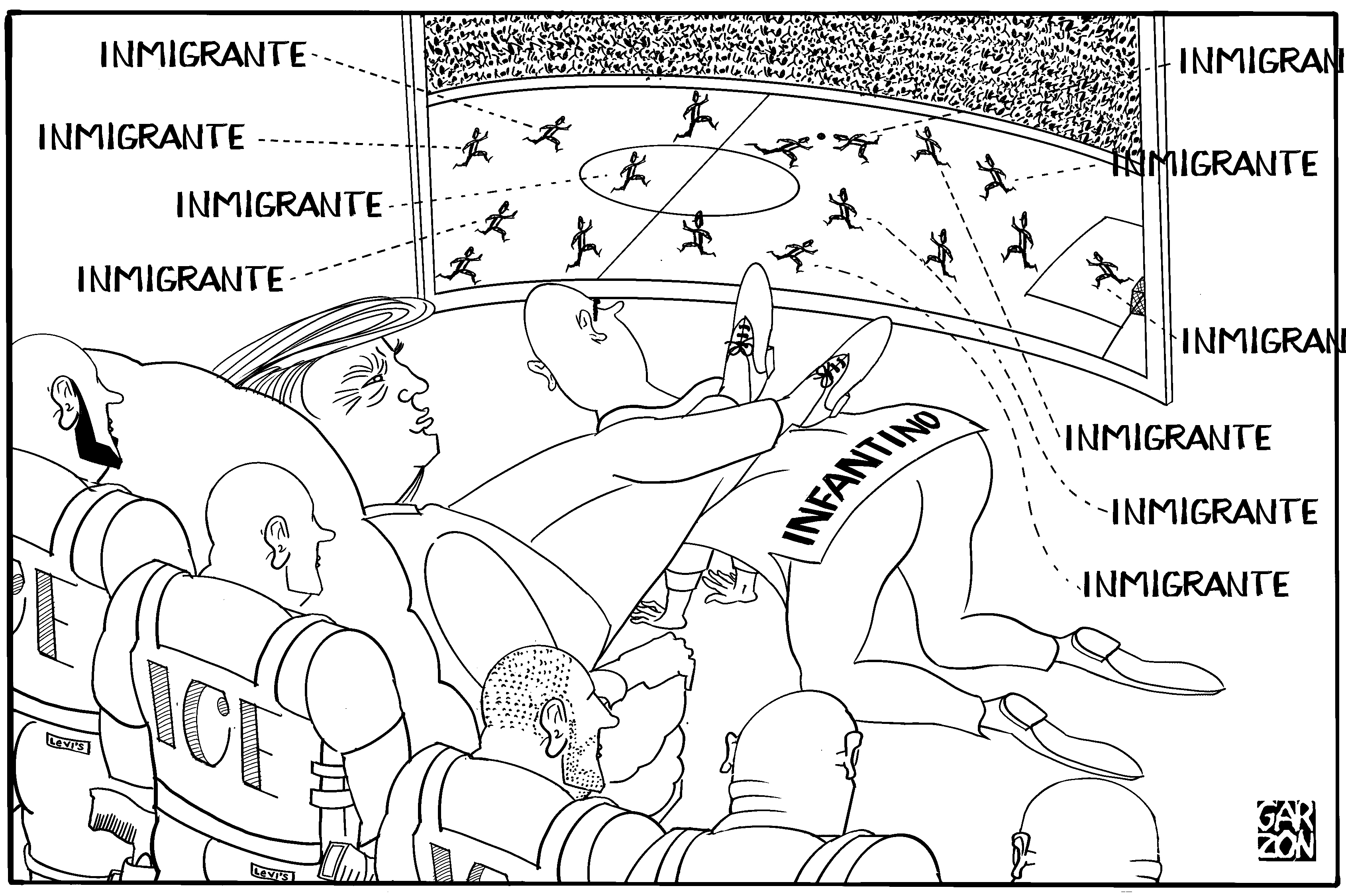 Cartones de Garzón: Campeones mundiales del cinismo