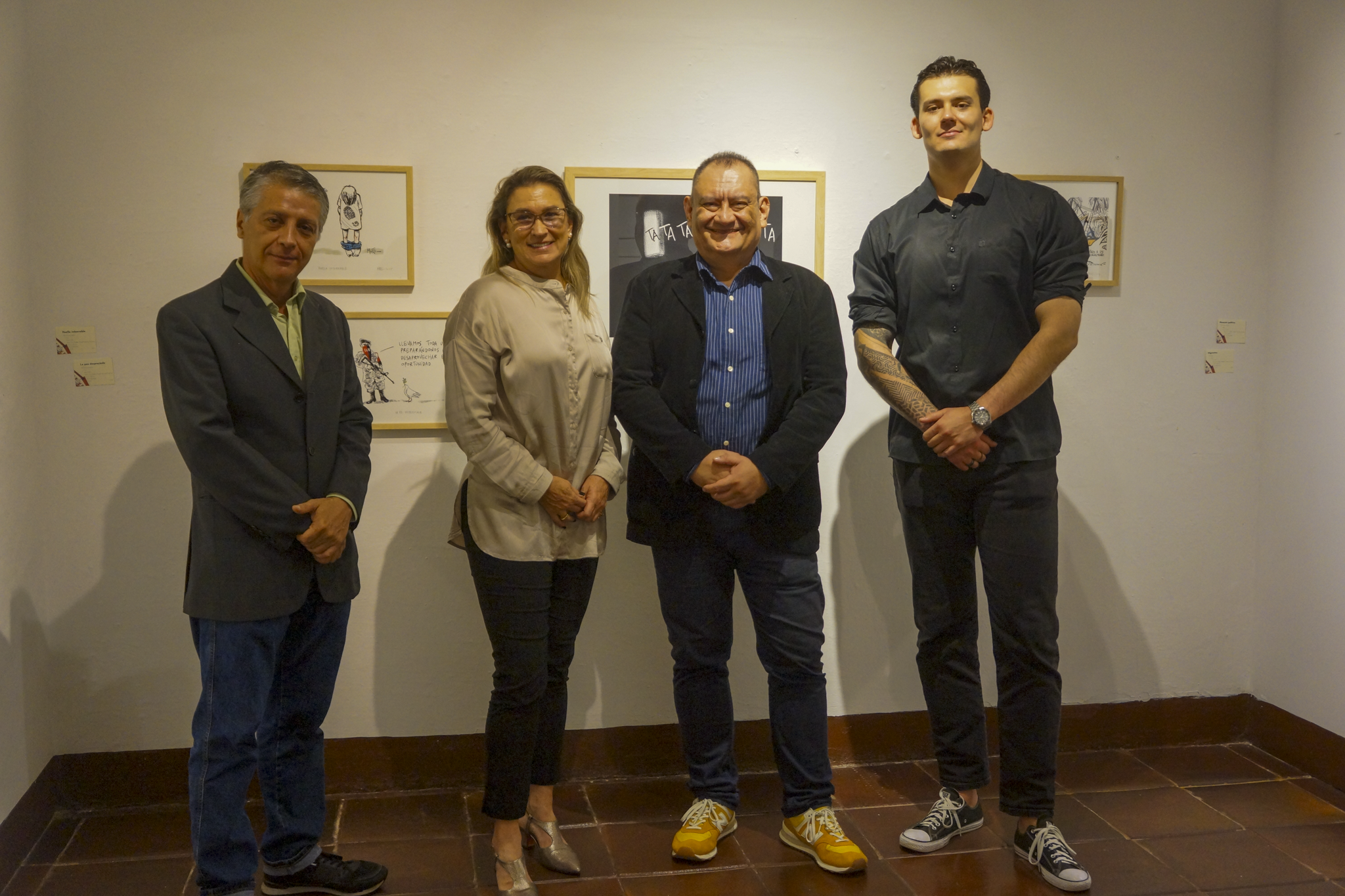 Las obras en formato Giclée presentan una selección de caricaturas publicadas en El Espectador durante 2024 y 2025.