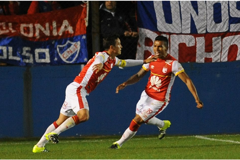 Morelo y Seijas aseguran triunfo de Santa Fe en Montevideo