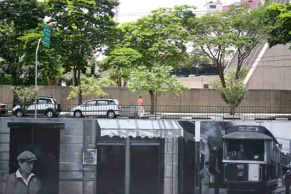 São Paulo, lienzos de concreto