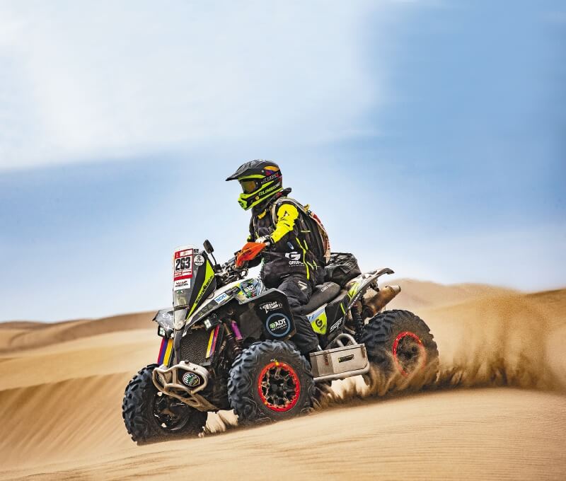 Nicolás Robledo, el colombiano que le ganó al Dakar