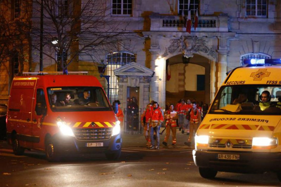 Aumenta a 200 la cifra de heridos por atentados en París