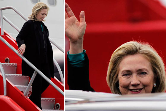 Hillary Clinton en Cartagena