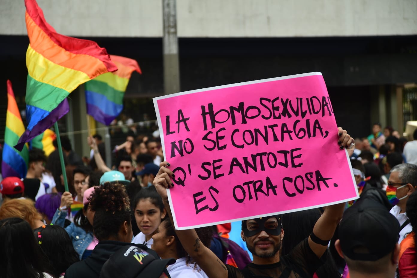 Esta versión de la marcha, convocada por la Mesa LGBTI de Bogotá, articuladamente con la Alcaldía Mayor y la Secretaría Distrital de Planeación, a través de su Dirección de Diversidad Sexual, contó con una feria de servicios institucionales y un concierto.