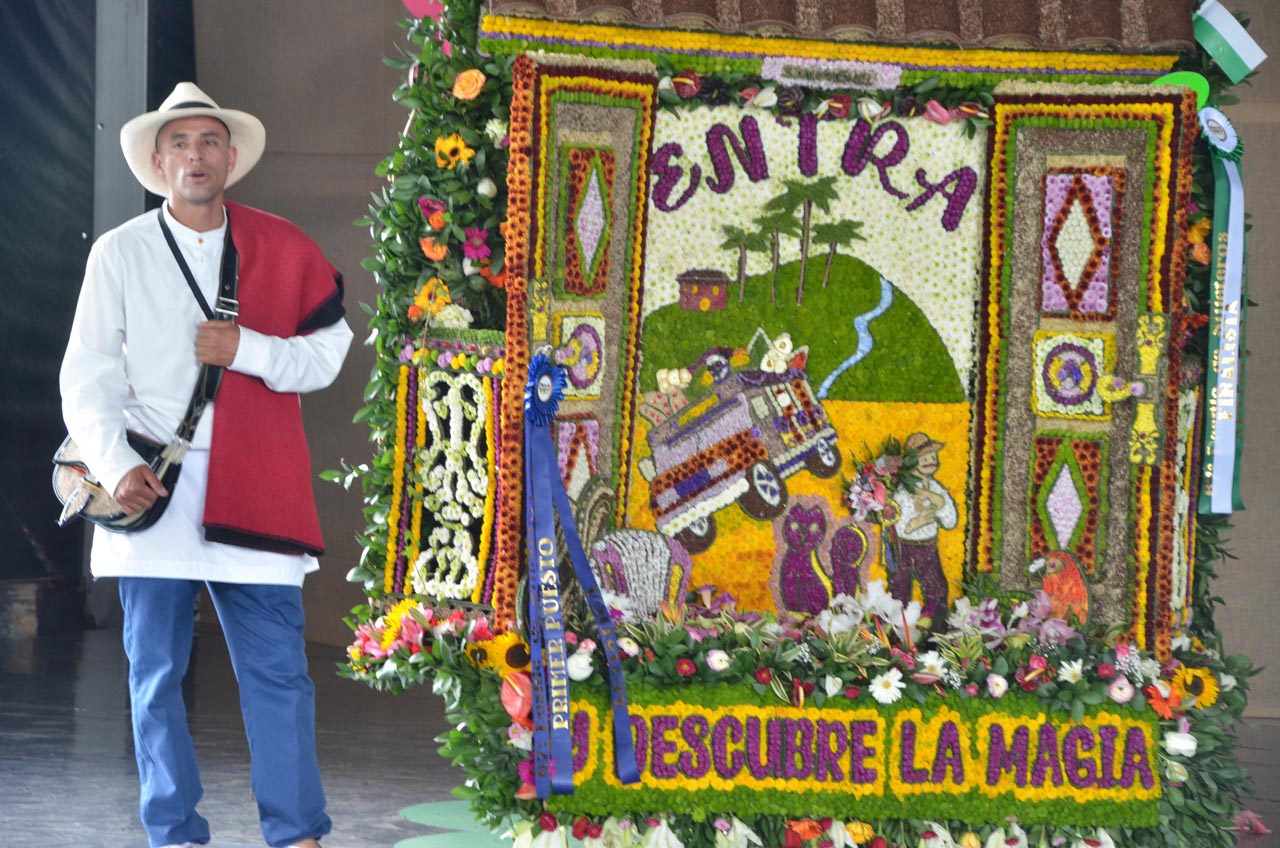 Ganadores desfile de Silleteros