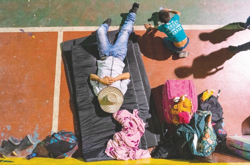 Los colombianos otra vez están huyendo del país por la violencia