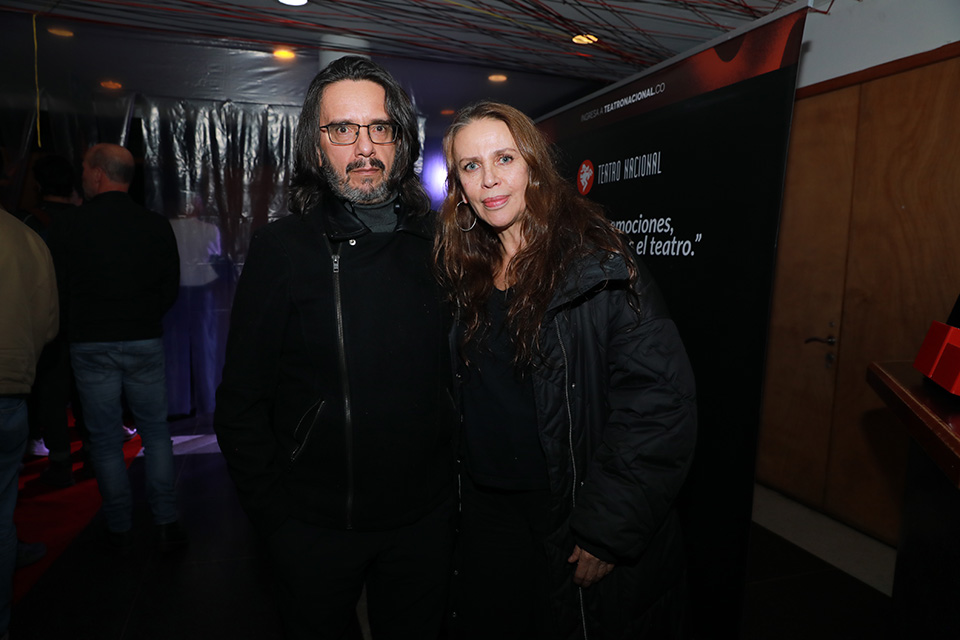 Juan Carlos Salazar y Alejandra Miranda