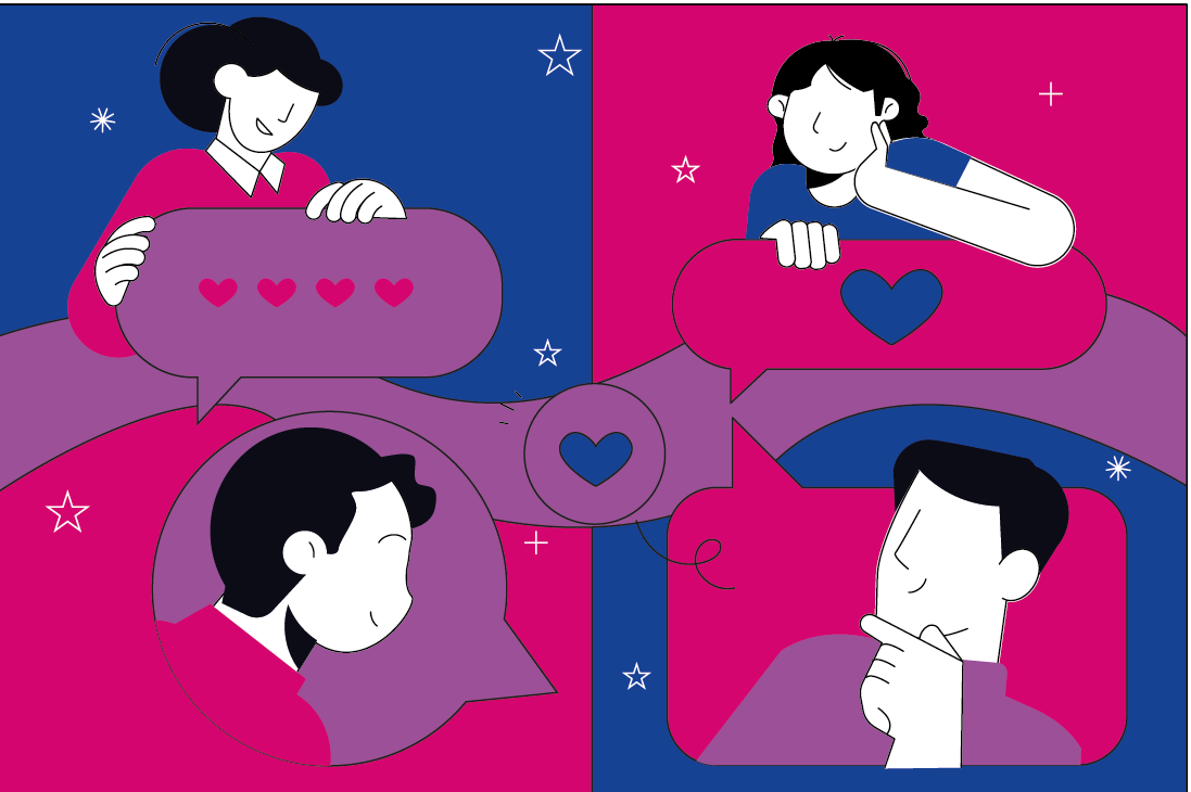 Lo que aprendieron las personas bisexuales sobre el amor: esto nos contaron