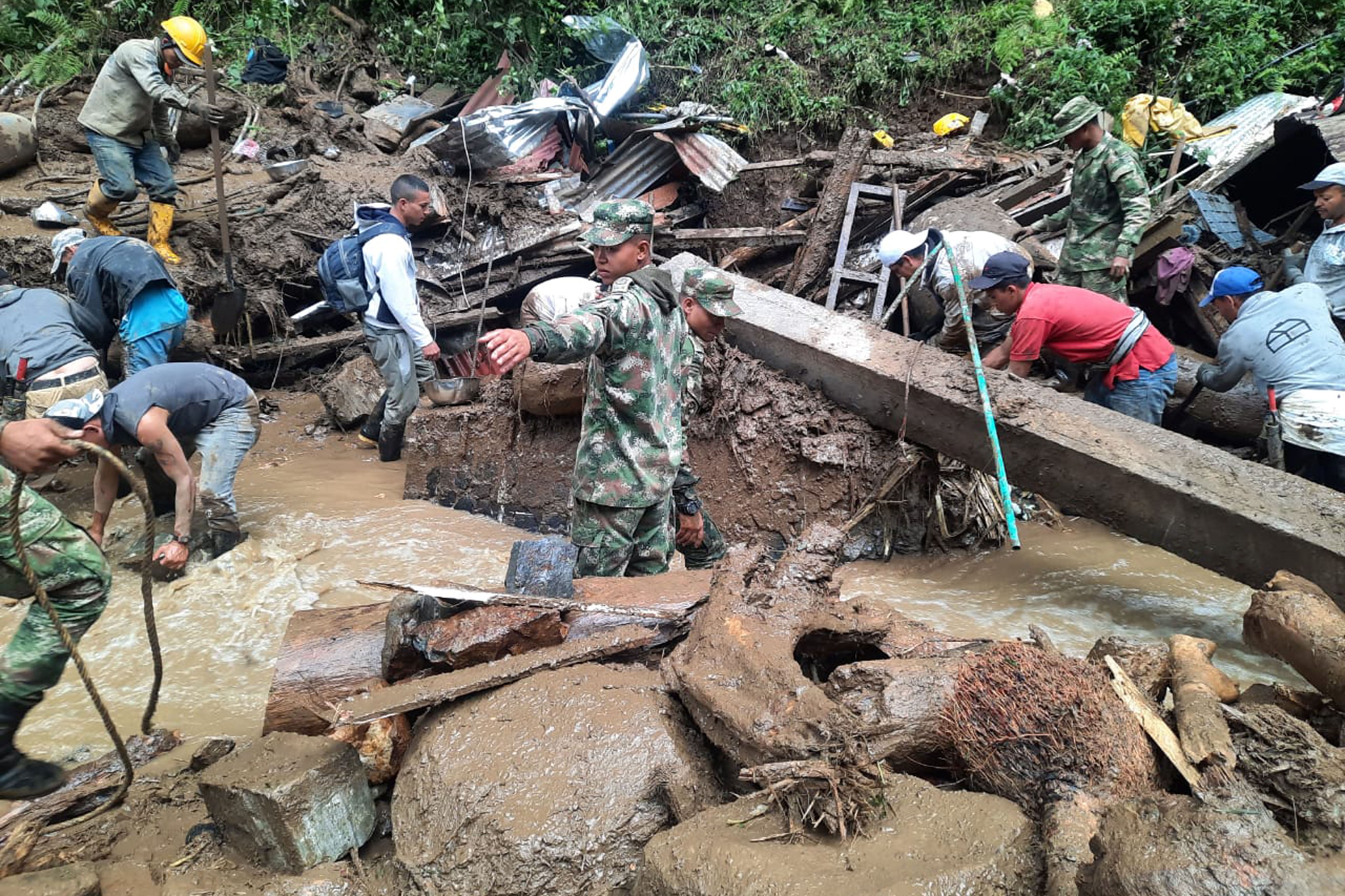 Hallan al último desaparecido por avalancha en Abriaquí (Antioquia)