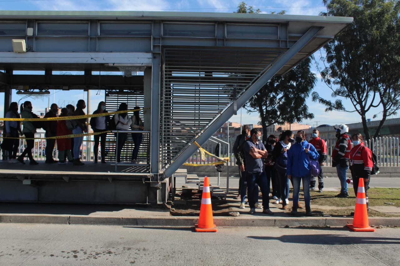 Estas son las estaciones de Transmilenio que están sin servicio este 18 de julio