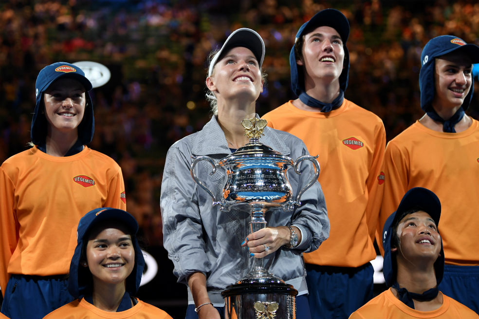 Caroline Wozniacki se consagró campeona del Abierto de Australia