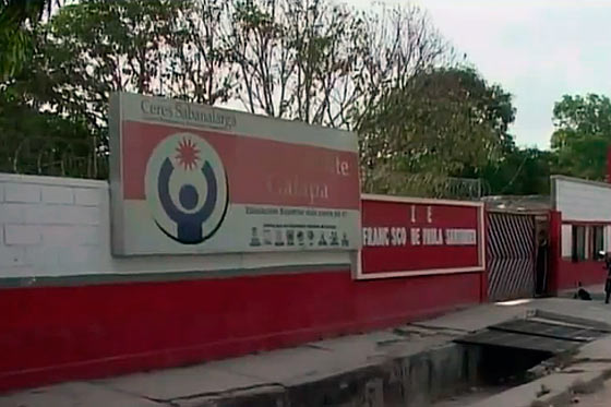 En video quedaron grabados ladrones de colegios en Atlántico