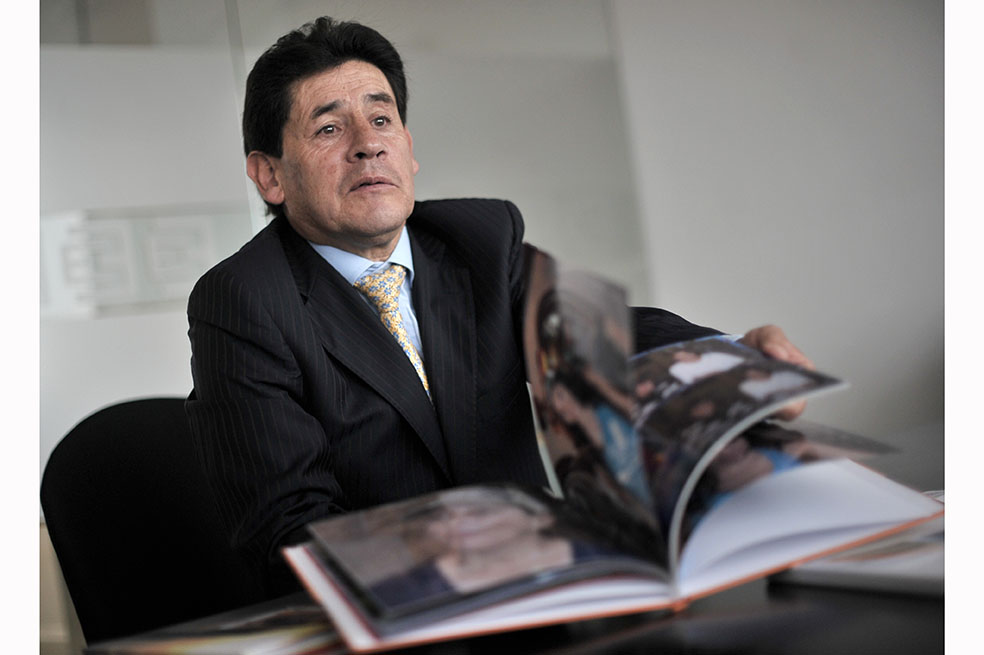 Leonel Alba, gerente de Pix de Colombia, trabajó desde 1978 en Kodak. / Óscar Pérez
