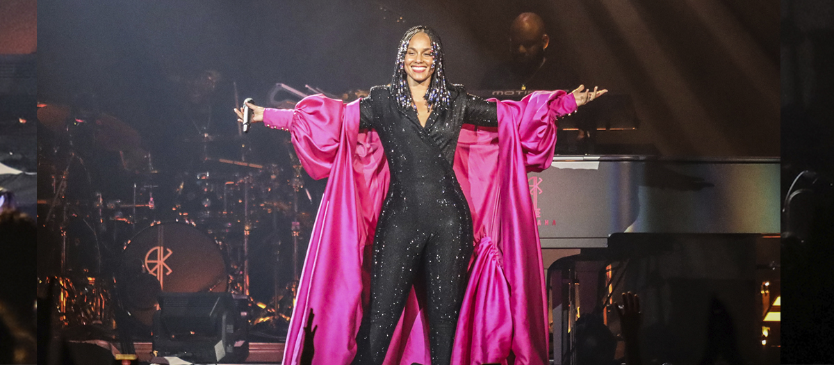 Concierto de Alicia Keys en Bogotá, así fue su primera presentación en Colombia