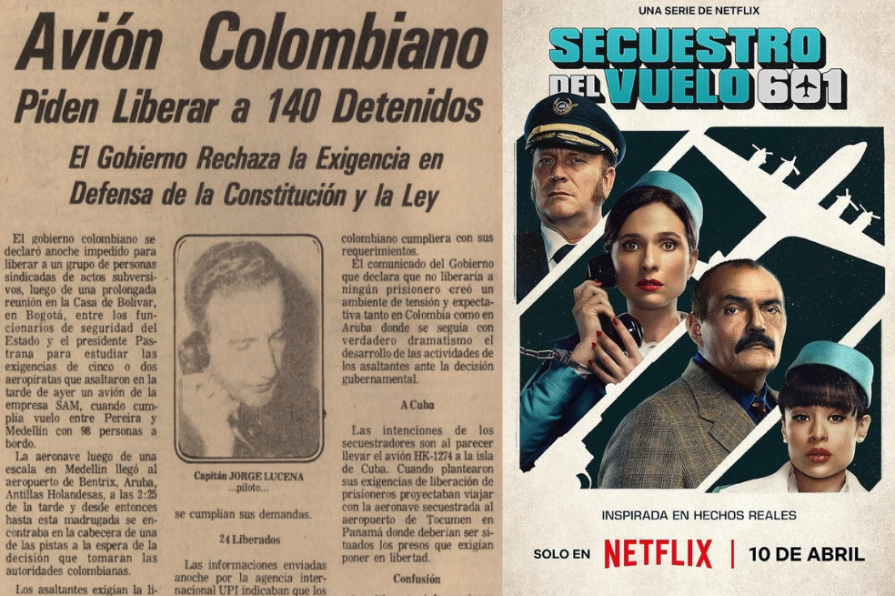 Secuestro al vuelo 601: historia real, víctimas y cómo se registró en prensa
