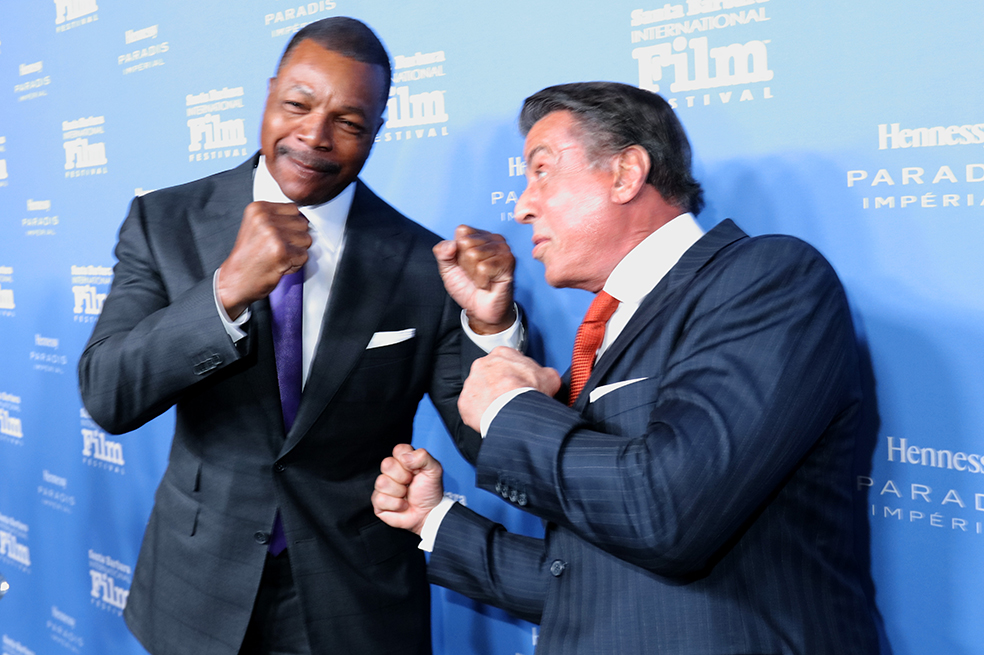 Así lucen Rocky Balboa y Apollo Creed en 2016