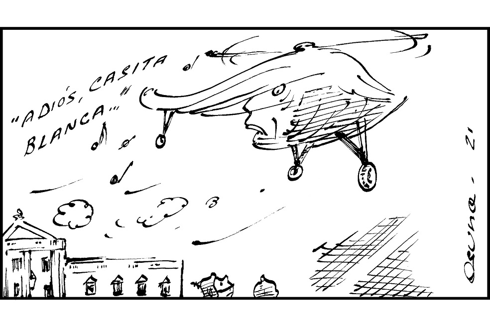 Alzó vuelo