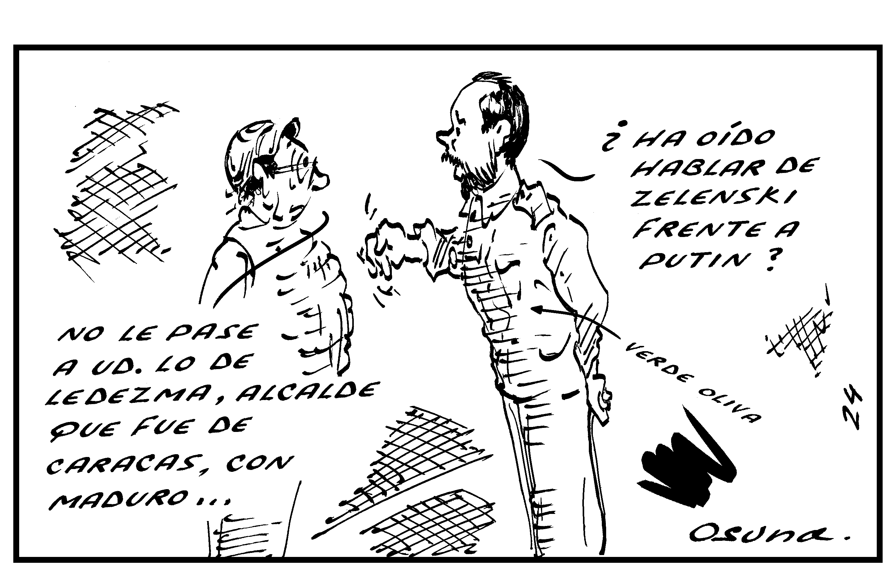 Galán se vistió de oliva