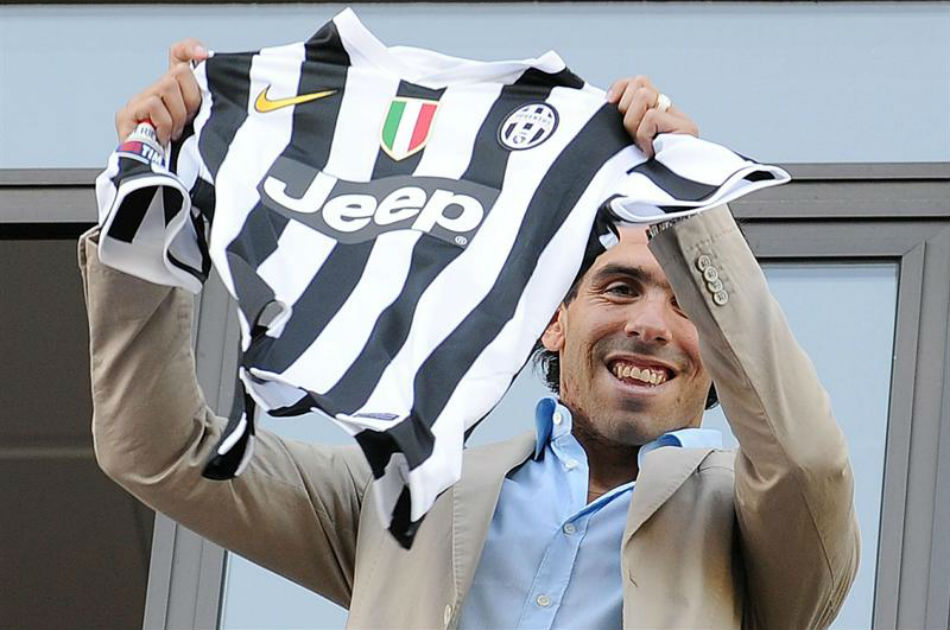 Manchester City y Juventus confirman el traspaso de Carlos Tévez