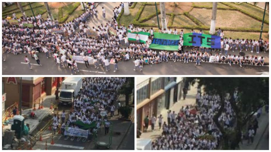 Estudiantes de Tecnológico de Bucaramanga protestan para exigir cambio de docentes