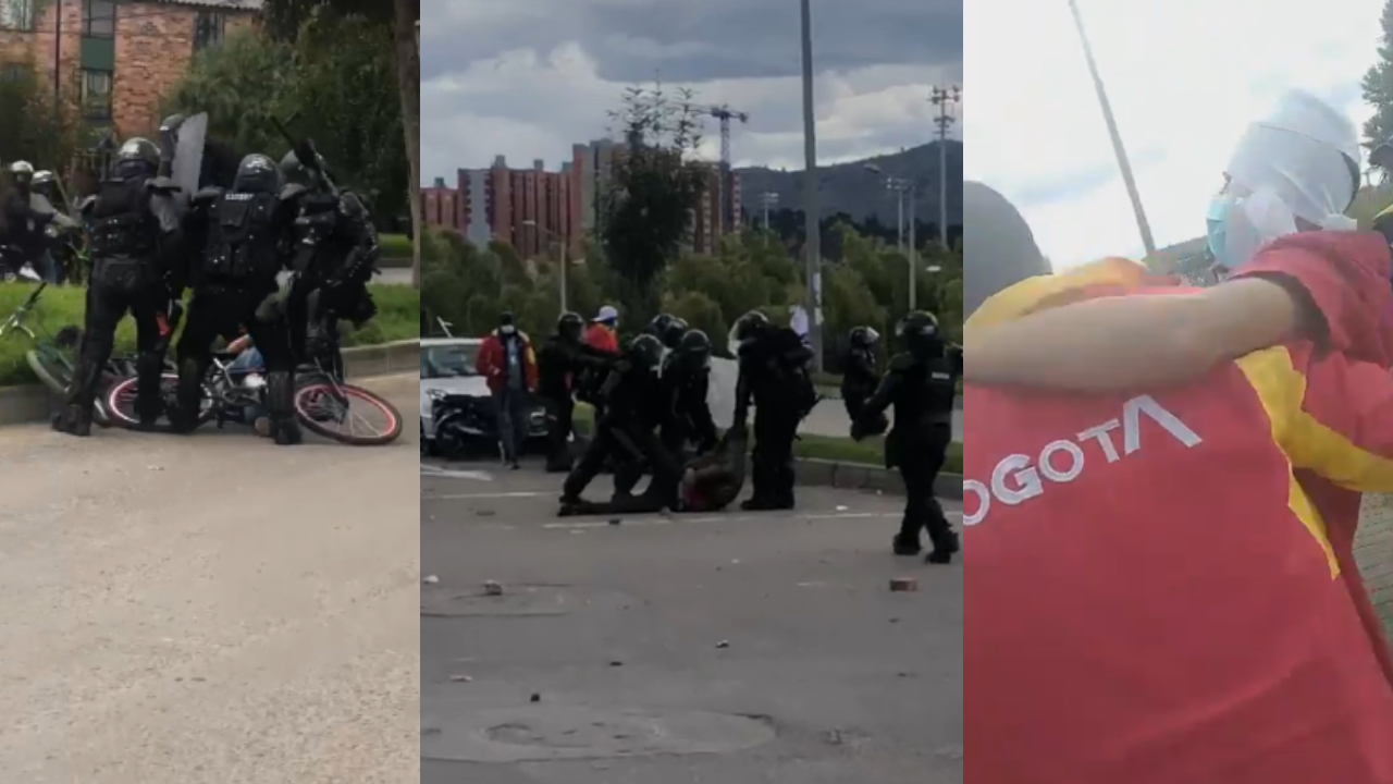 Grave situación de violencia y disturbios en Suba Fontanar, Bogotá