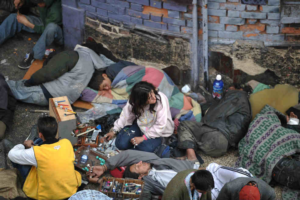 La hora del tratamiento contra el bazuco