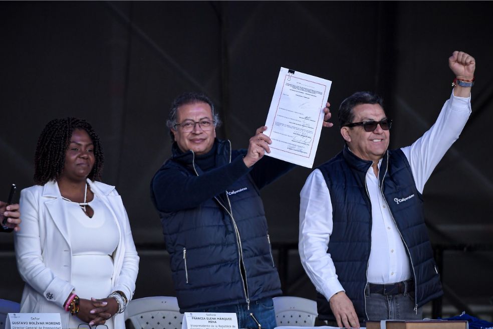 “Este es un buen gobierno, no nos dejemos engañar”: Petro en la Plaza de Bolívar