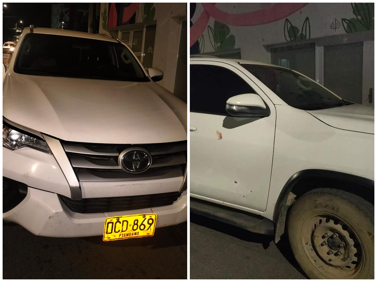 Atentaron contra el alcalde de Totoró, en Cauca; dispararon contra su vehículo