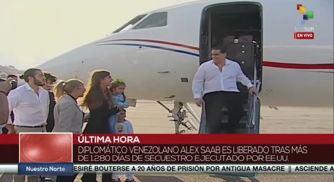 “Se rompe el eslabón de esta injusticia”: reacciones a la liberación de Alex Saab