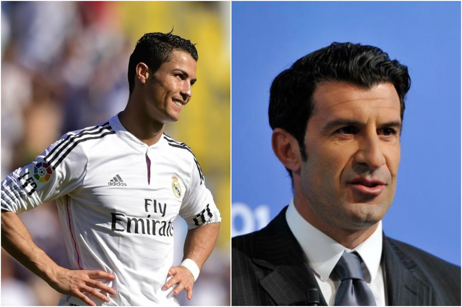 Figo, a la defensa de Cristiano Ronaldo