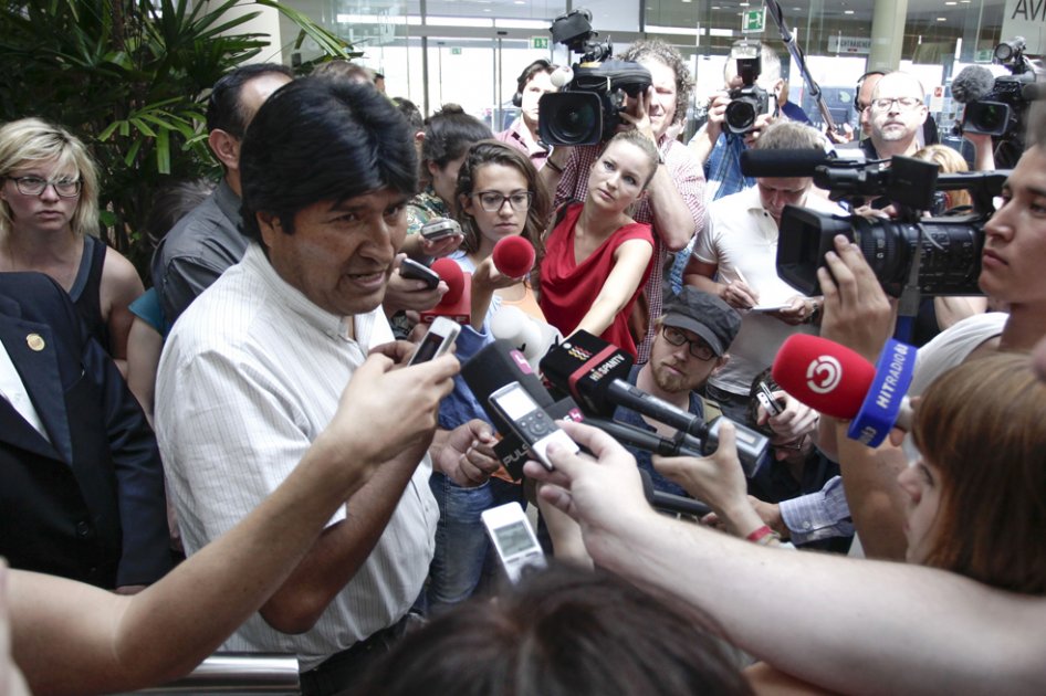 El mandatario boliviano Evo Morales/ AFP