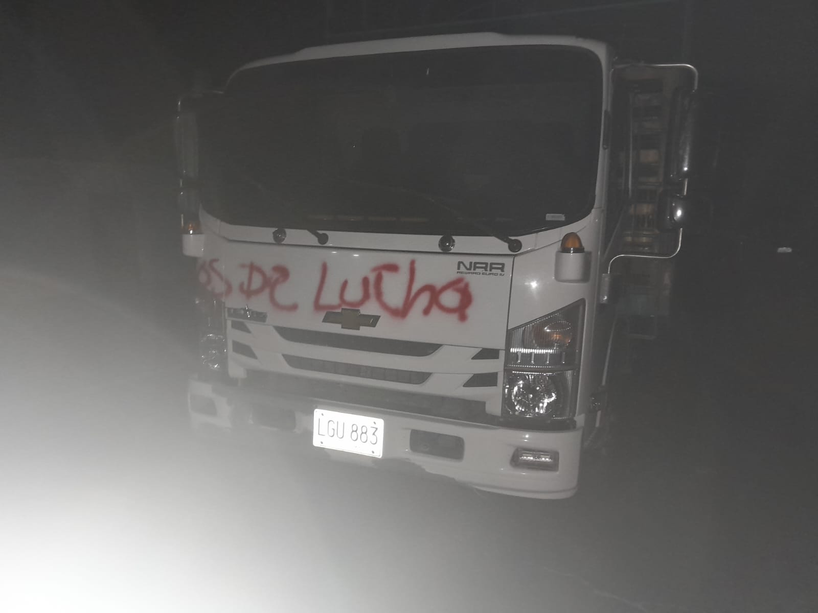 Pintaron carros con las siglas del EPL en vía Ocaña – Aguachica, ¿qué se sabe?