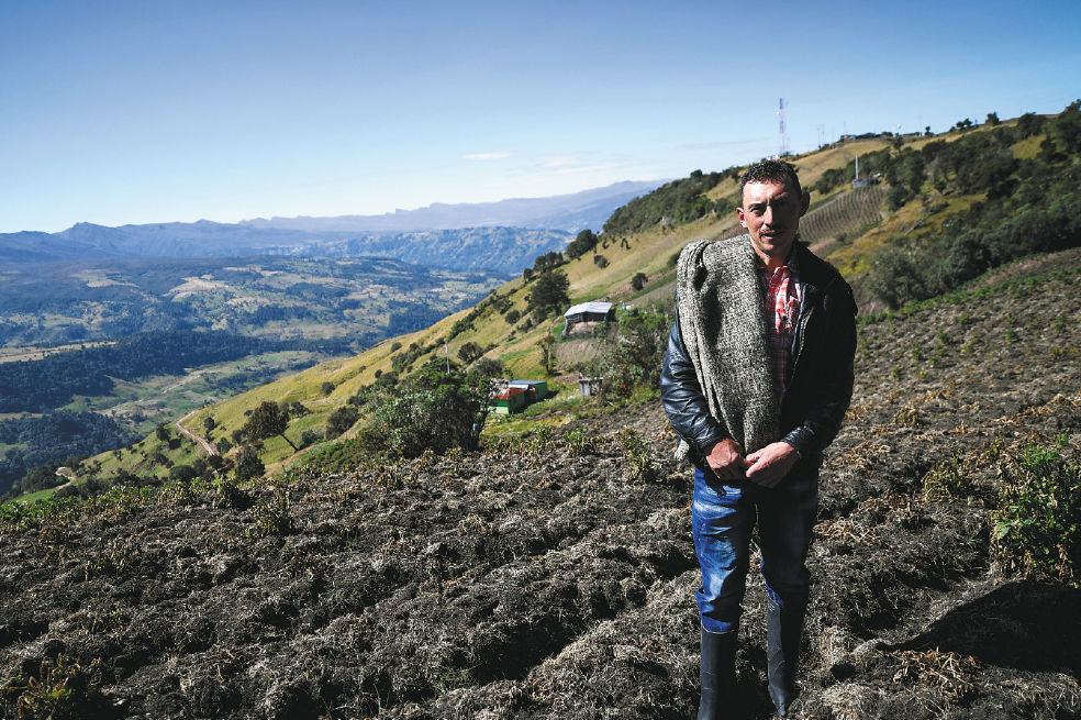 Campesinos del Sumapaz, desesperados con el clima
