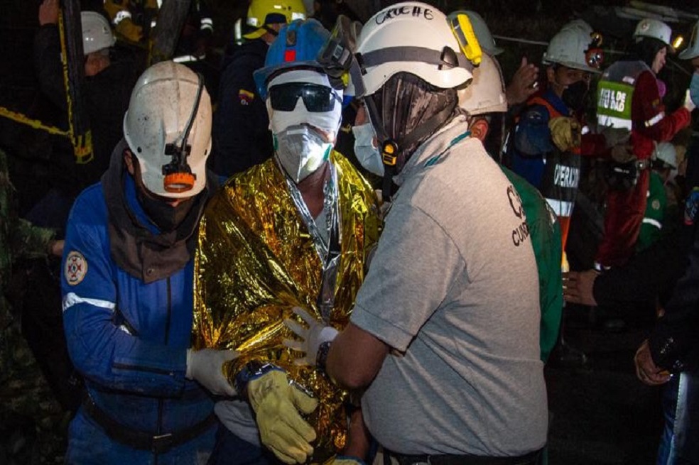 Mineros rescatados en Lenguazaque: en observación, pero estables