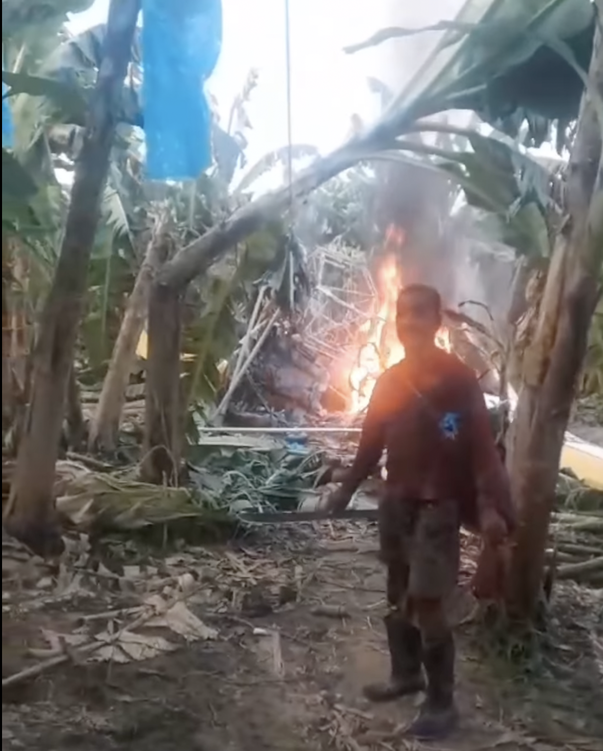 Se estrelló una avioneta de fumigación en Zona Bananera, Magdalena