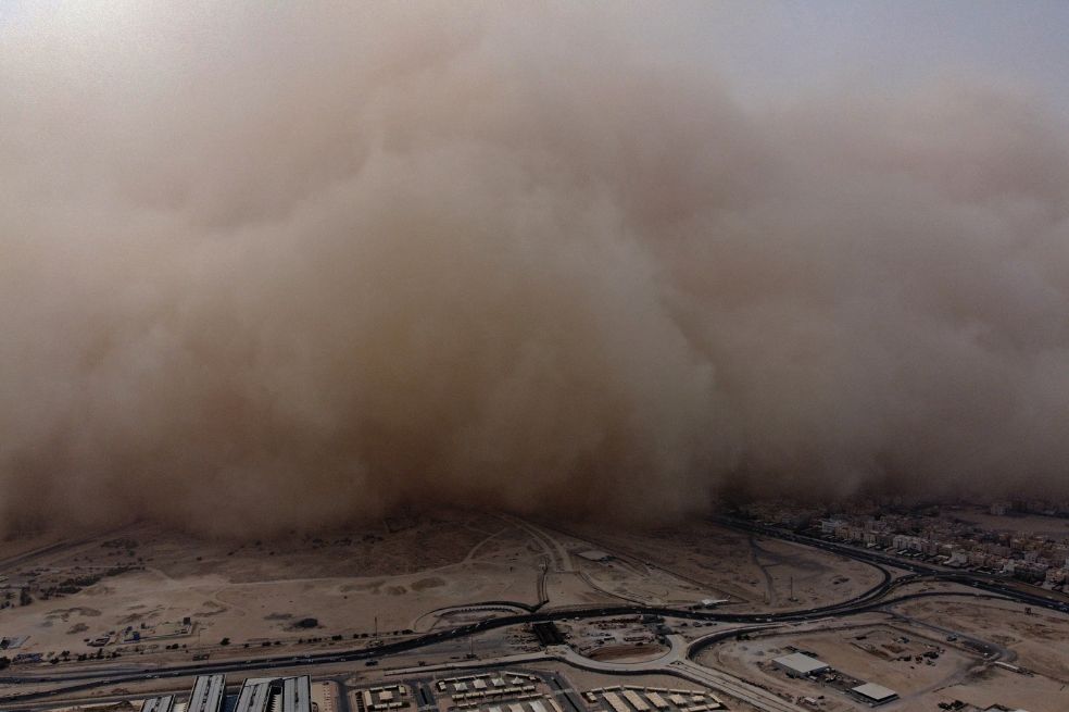 Las tormentas de este año se extendieron a Arabia Saudita sobre otros estados del Golfo, además de cubrir partes de Jordania. En el norte de Irak, por ejemplo, han estado expuestos a este fenómeno casi todas las semanas desde marzo.