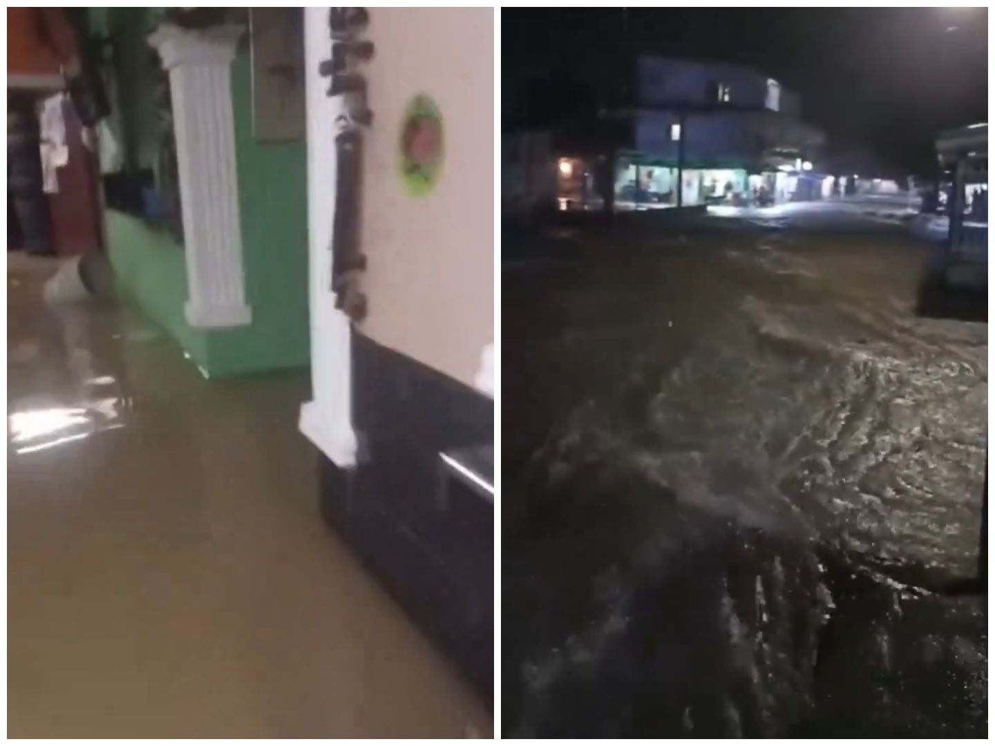 Fuertes lluvias provocaron inundaciones en más de 15 barrios en Riohacha
