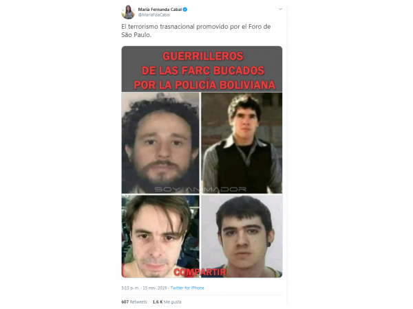 Las personas de la foto eran, en realidad, los youtubers Luisito Comunica, JuegaGerman (antes HolaSoyGerman), DrossRotzank y AuronPlay.