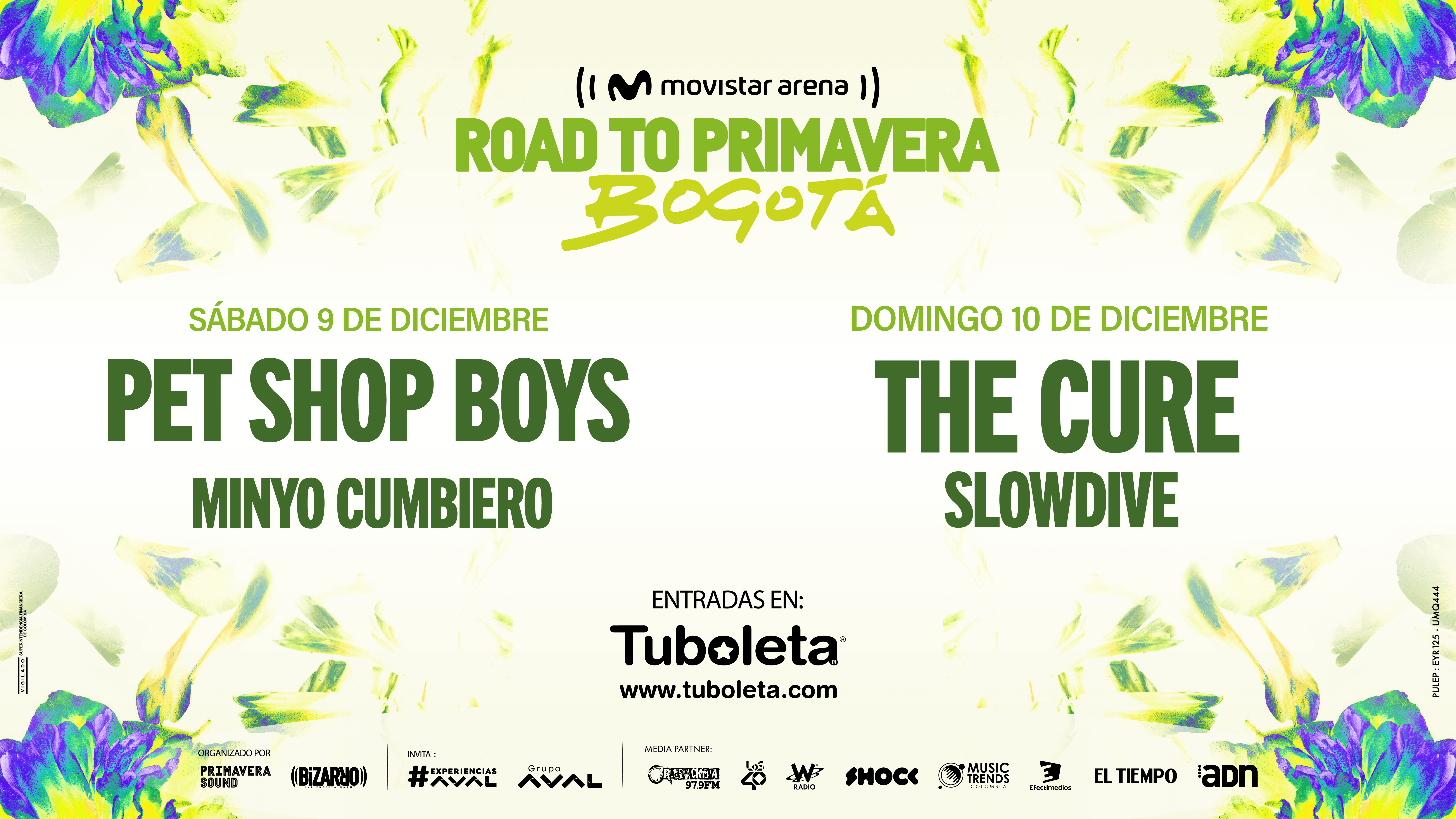 Pet Shop Boys y The Cure llegan a Bogotá para el Road to Primavera