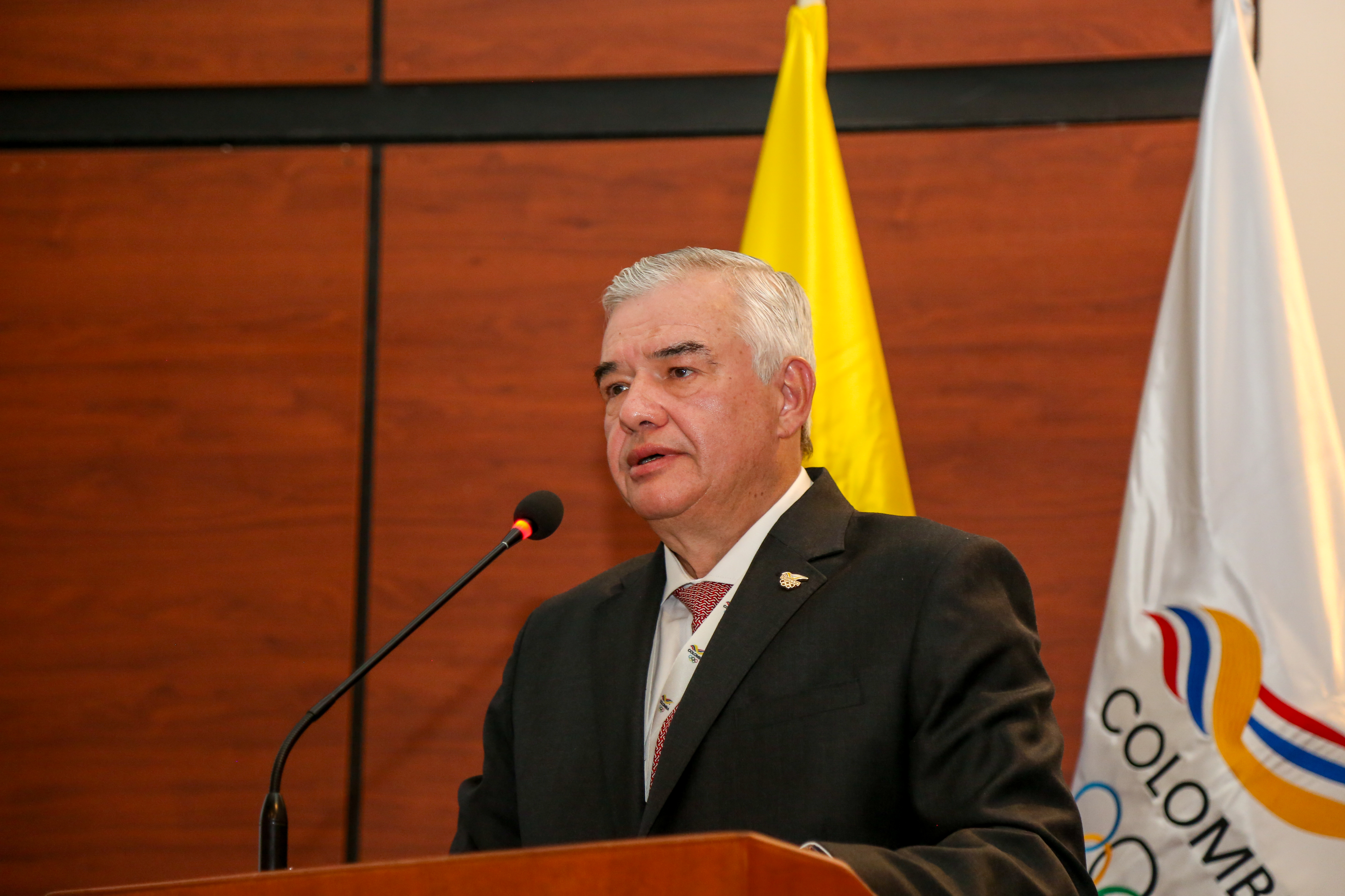 Ciro Solano fue reelegido como presidente del Comité Olímpico Colombiano
