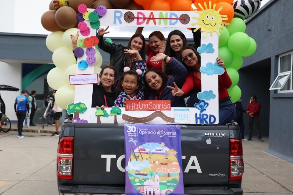 Esta es la cuarta edición de "Rodando por una sonrisa". Para esta oportunidad, llegarán hasta Montería.