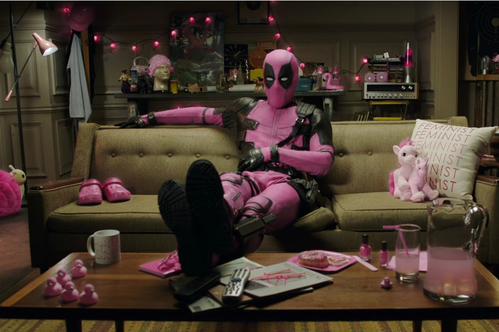 Deadpool se viste de rosa contra el cáncer