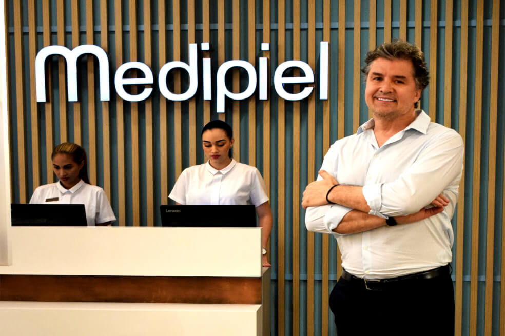 Pablo Lema López, gerente general de la cadena de tiendas, Medipiel. / Cortesía